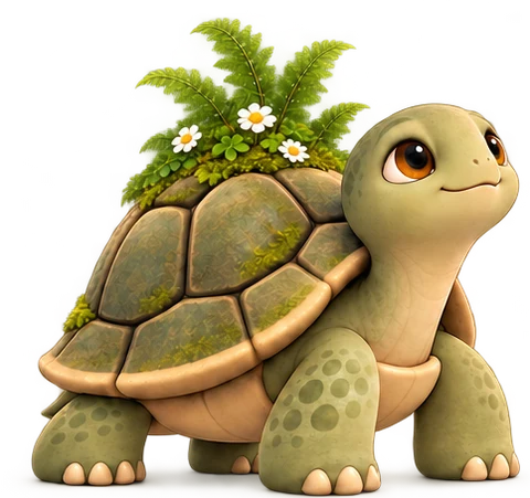 Moss the tortoise